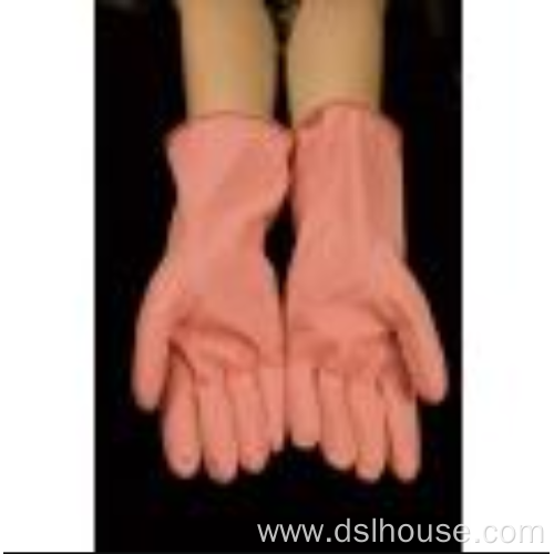 Colorful Rubber Household Cleaning Gloves